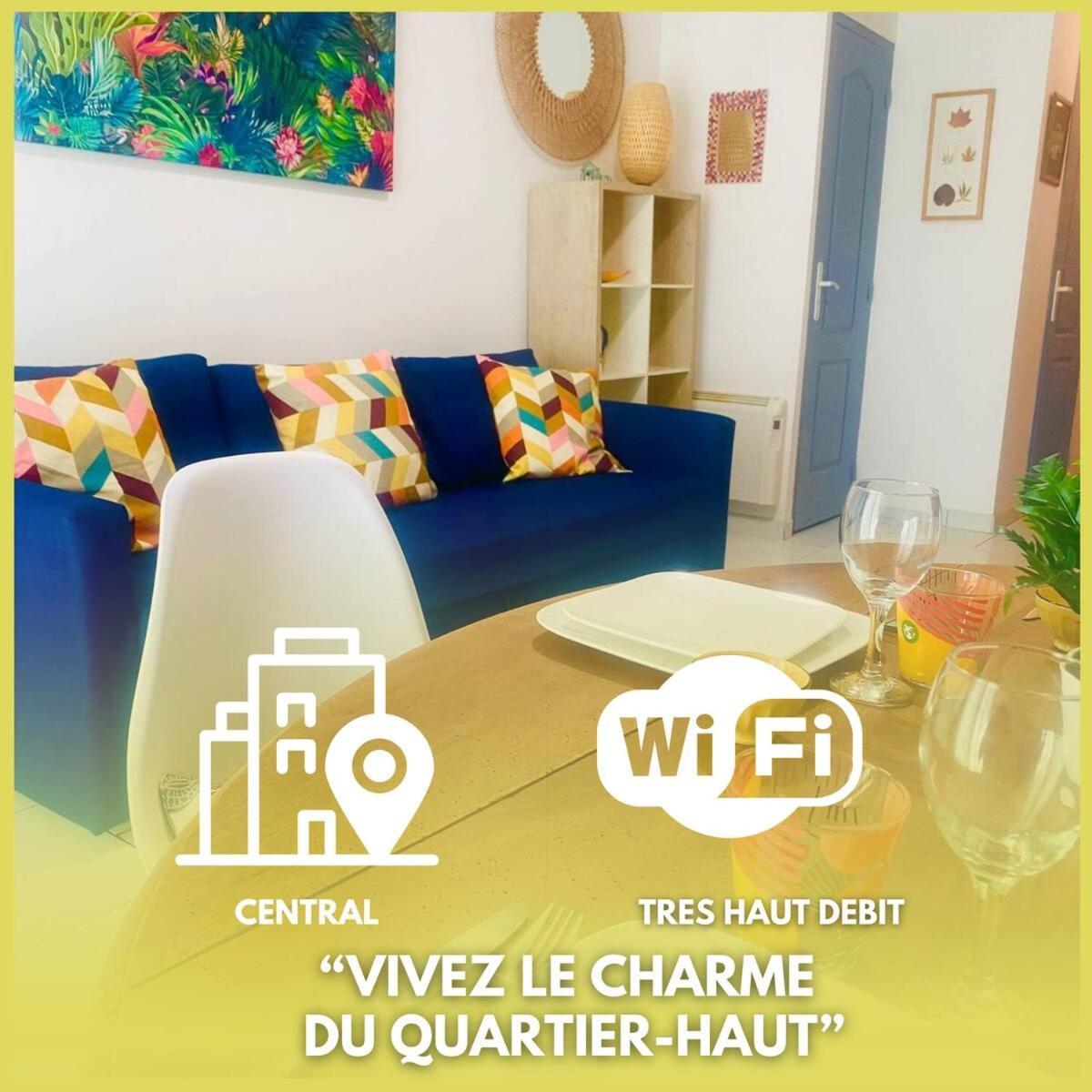 Appartement Neuf Cosy Centre Ville Quartier Haut Sète Exterior foto